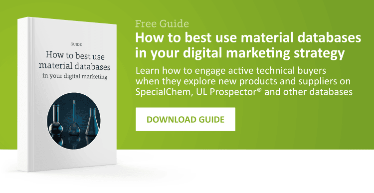 Download the guide on how to best use material databases